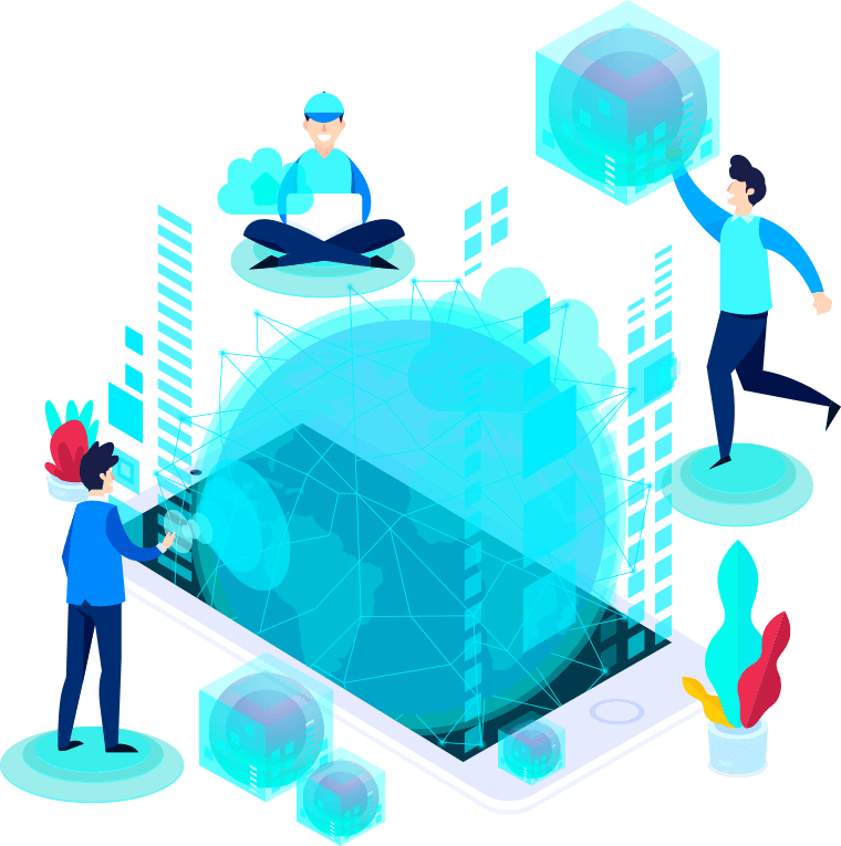Monitoring dashboard illustration